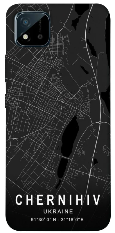 Чохол на Realme C11 (2021) Chernihiv map фото 1 з 1