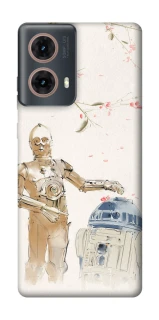 Чехол на Motorola Moto G85 Star Wars robots фото 1 из 1