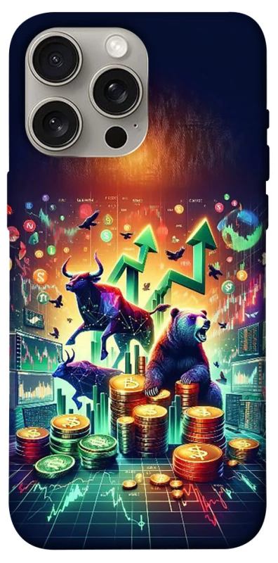 Чохол на Apple iPhone 15 Pro Max (6.7") Crypto market фото 1 з 1