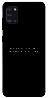 Чохол на Samsung Galaxy A31 Black color фото 1 з 1
