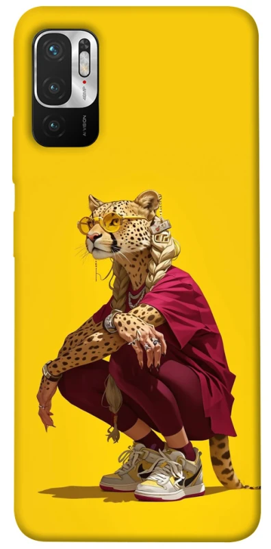 Чехол на Xiaomi Poco M3 Pro 4G / 5G Ягуар фото 1 из 1