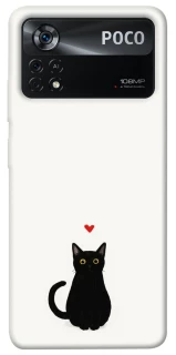 Чохол на Xiaomi Poco X4 Pro 5G cat in love фото 1 з 1