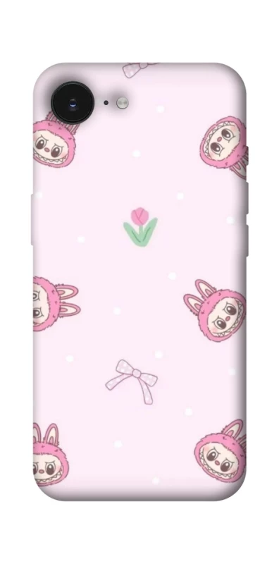 Чехол на Apple iPhone 16e (6.1") Labubu Flower фото 1 из 1