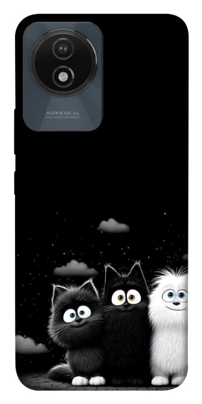 Чехол на Vivo Y02 Three Cats фото 1 из 1