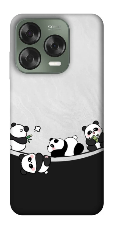 Чохол на ZTE Nubia V70 Design Four pandas фото 1 з 1