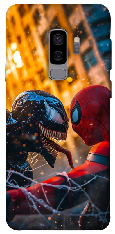 Чохол на Samsung Galaxy S9+ Venom vs Spiderman фото 1 з 1