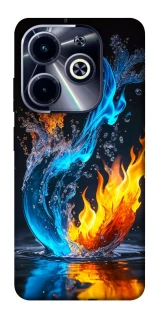 Чохол на Infinix Hot 40i Water And Fire фото 1 з 1
