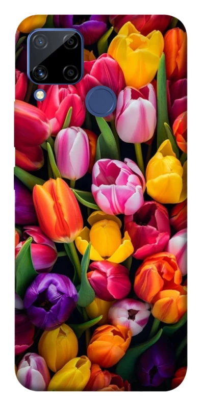Чехол на Realme C15 Flowers v30 фото 1 из 1