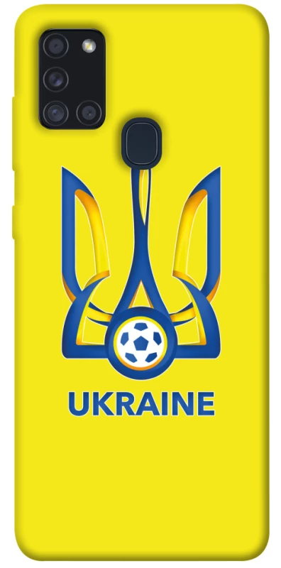 Чохол на Samsung Galaxy A21s Футбольний Герб фото 1 з 1
