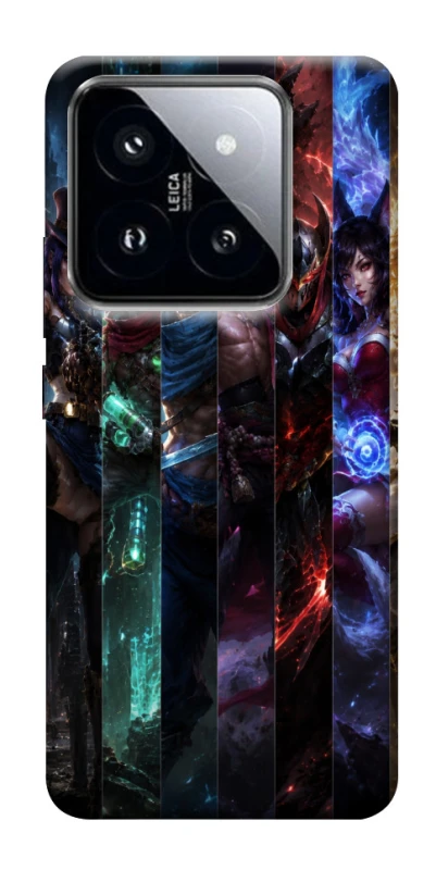 Чохол на Xiaomi 14 Pro League of Legends ver.2 фото 1 з 1