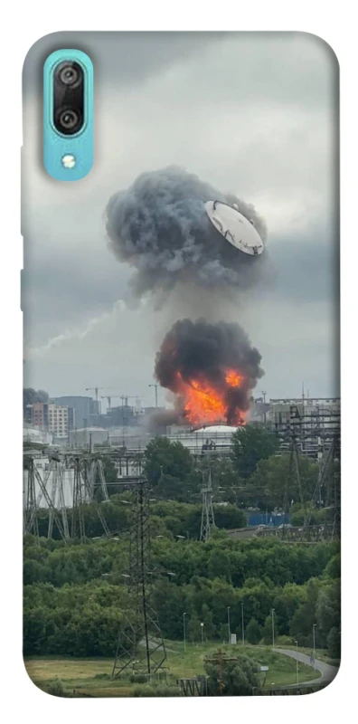 Чохол на Huawei Y6 Pro (2019) Moscow never sleeps ver.4 фото 1 з 1
