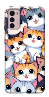 Чохол на Motorola Moto G42 Cute Cat v2 фото 1 з 1