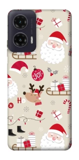 Чохол на Motorola Moto G35 Новорічний v1 фото 1 з 1