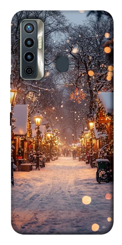 Чехол на TECNO Camon 17 Новогодний v50 фото 1 из 1