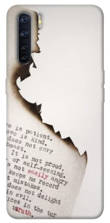 Чехол на Oppo A91 Стихи фото 1 из 1