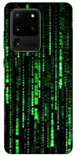Чехол на Samsung Galaxy S20 Ultra Matrix Code фото 1 Чехол на Samsung Galaxy S20 Ultra Matrix Code фото 1 из 1