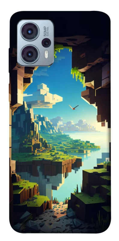 Чохол на Motorola Moto G23 Minecraft sunrise фото 1 з 1