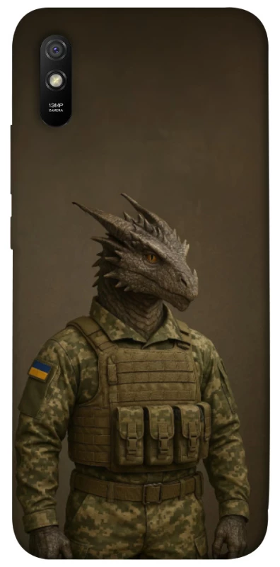 Чехол на Xiaomi Redmi 9A Дракон защитник фото 1 из 1