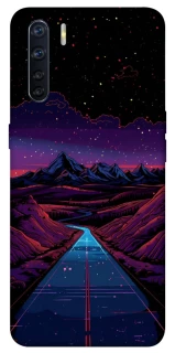 Чехол на Oppo A91 Cyber mountain фото 1 из 1