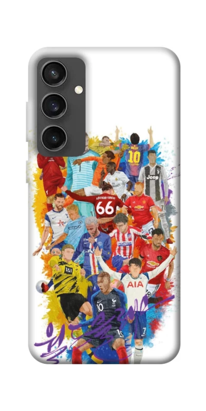 Чехол на Samsung Galaxy S24 FE Football Abstract v2 фото 1 из 1