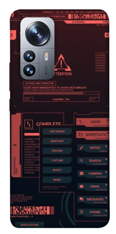 Чохол на Xiaomi 12 / 12X Attention фото 1 з 1