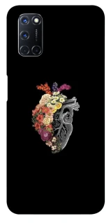 Чохол на Oppo A52 / A72 / A92 Heart with flowers фото 1 з 1