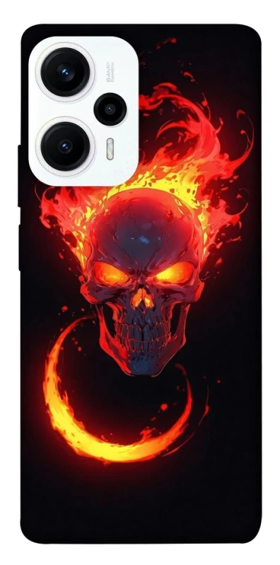 Чохол на Xiaomi Poco F5 / Note 12 Turbo Blood Skull фото 1 з 1