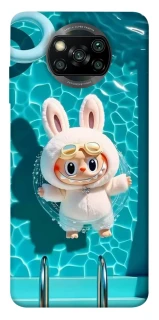 Чехол на Xiaomi Poco X3 NFC / Poco X3 Pro Labubu in the pool ver.2 фото 1 из 1