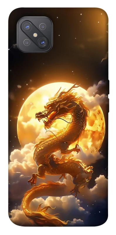 Чехол на Oppo A92s Golden Dragon фото 1 из 1