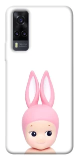 Чехол на Vivo Y31 Minimal Bunny Peek фото 1 из 1