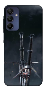 Чехол на Samsung Galaxy A15 4G/5G Мечи Ведьмака фото 1 из 1