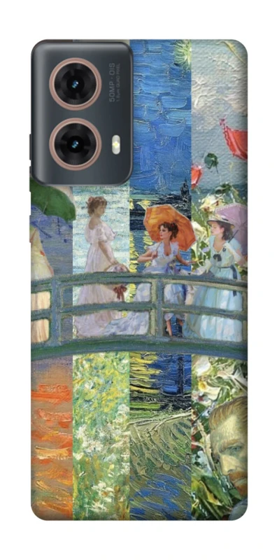 Чохол на Motorola Moto G85 Art collage ver.6 фото 1 з 1