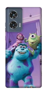 Чехол на Motorola Edge 50 Monsters friends фото 1 из 1