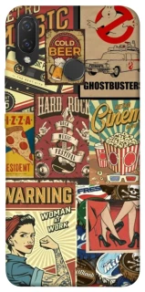 Чехол на Huawei P Smart+ (nova 3i) Retro collage ver.2 фото 1 из 1