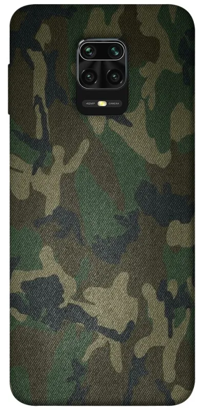Чехол на Xiaomi Redmi Note 9s / Note 9 Pro / Note 9 Pro Max camouflage v1 фото 1 из 1