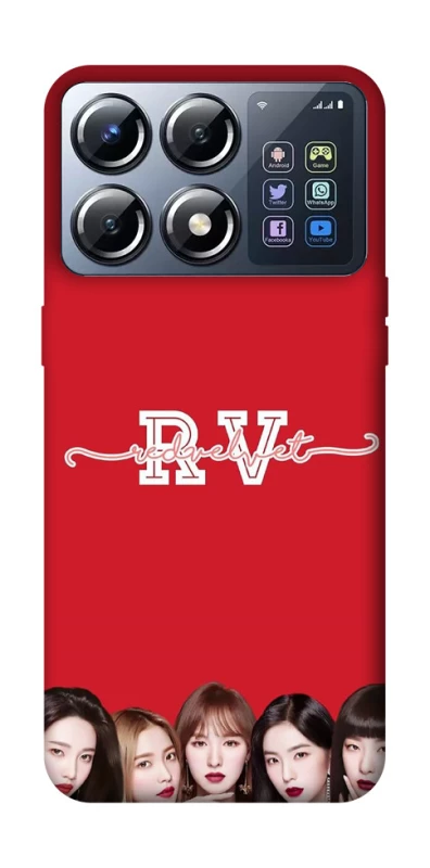 Чохол на Xiaomi POCO X8 Pro RED VELVET v3 фото 1 з 1