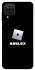 Чохол на Samsung Galaxy A12 Roblox logo black фото 1 з 1