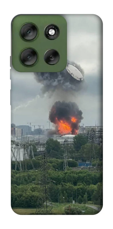 Чохол на Motorola Moto G56 5G Moscow never sleeps ver.4 фото 1 з 1