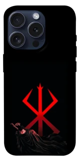 Чехол на Apple iPhone 15 Pro (6.1") Berserk Red Logo фото 1 из 1