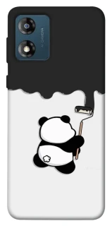 Чехол на Motorola Moto E13 Panda painter фото 1 из 1