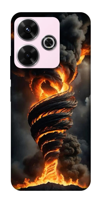 Чехол на Xiaomi Redmi 13 4G Огненный торнадо фото 1 из 1