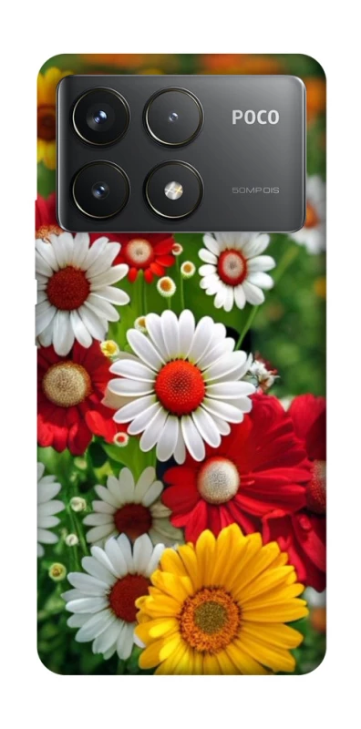 Чохол на Xiaomi Poco F6 Pro Flowers v11 фото 1 з 1
