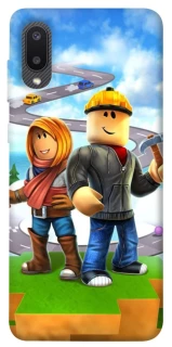 Чехол на Samsung Galaxy A02 Roblox Builder Adventure фото 1 из 1