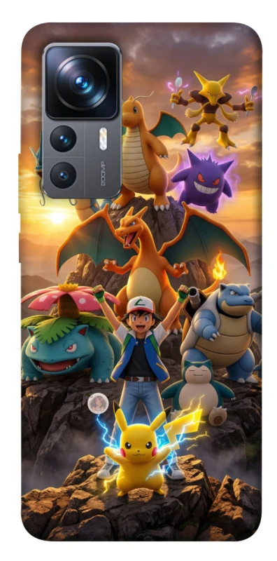 Чехол на Xiaomi 12T / 12T Pro Pokemon фото 1 из 1