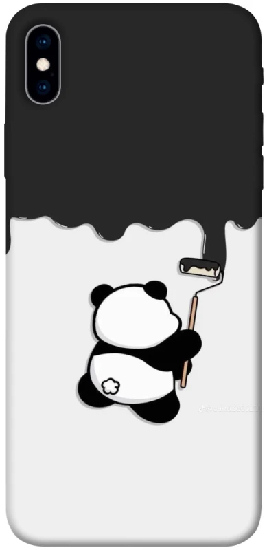 Чехол на Apple iPhone XS Max (6.5") Panda painter фото 1 из 1