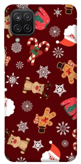 Чехол на Samsung Galaxy A12 Новогодний v6 фото 1 из 1