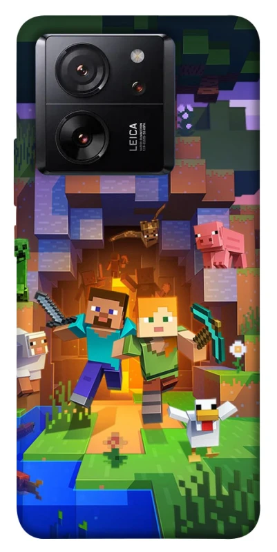 Чехол на Xiaomi 13T Pro Minecraft game фото 1 из 1