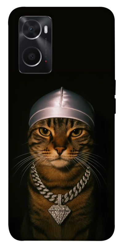 Чохол на Oppo A76 4G Cat in Bling фото 1 з 1