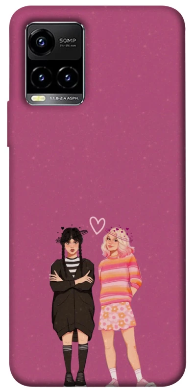 Чохол на Vivo Y21 / Y33s Raven & Rainbow Wednesday фото 1 з 1