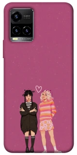 Чохол на Vivo Y21 / Y33s Raven & Rainbow Wednesday фото 1 з 1